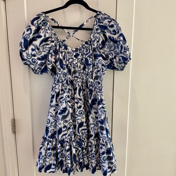 Cleobella Azulejo Bea Mini Dress size M - Picture 6 of 10